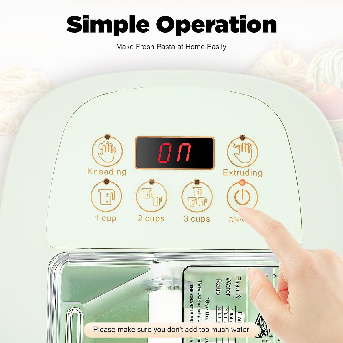 Automatic Electric Pasta and Noodle Maker