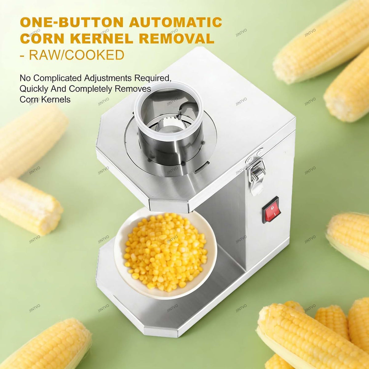 Compact Electric Grain Thresher