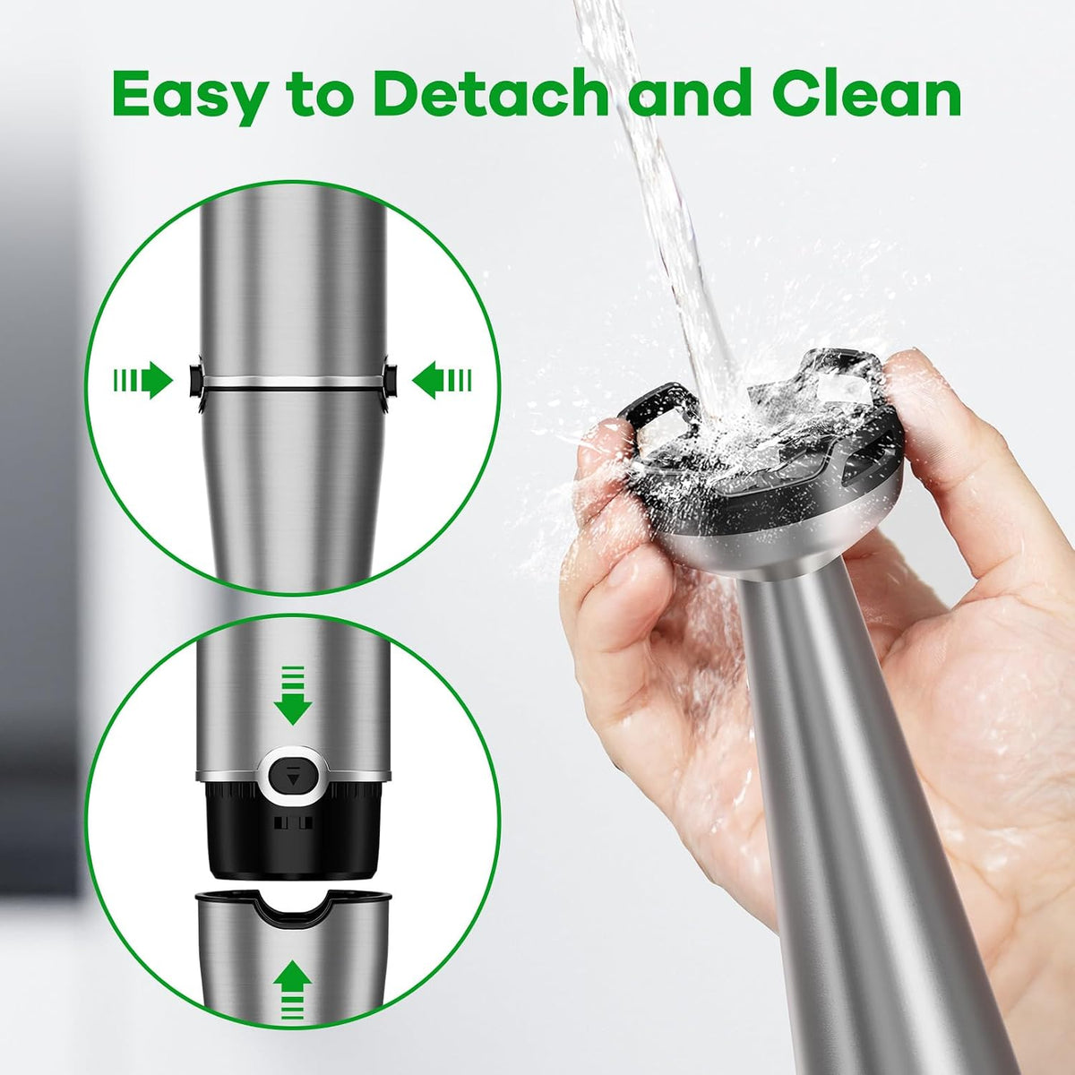5-in-1 Immersion Hand Blender Set with Variable Speed