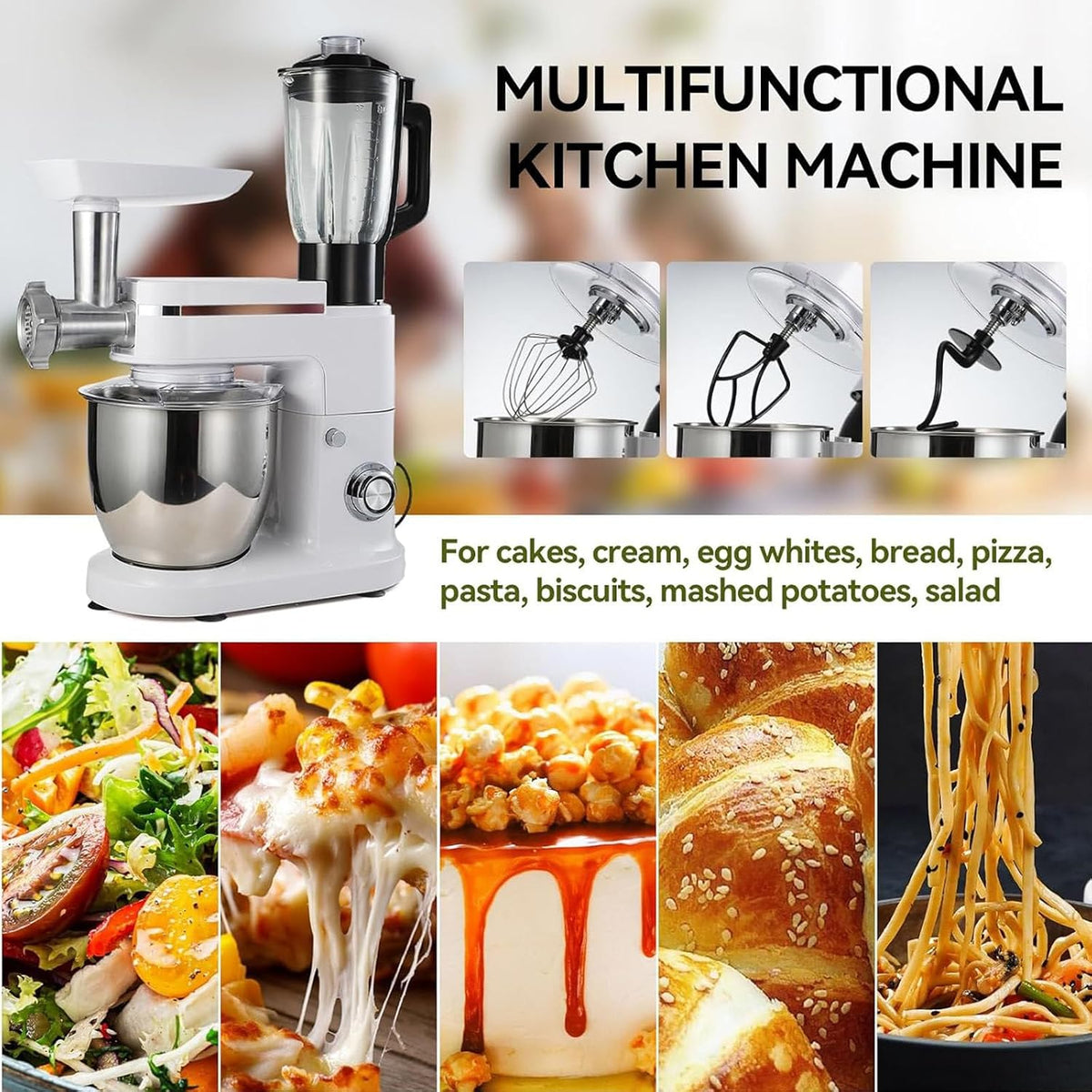 Multifunctional Electric Kitchen Blender