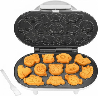 Animal-Shaped Mini Waffle Maker