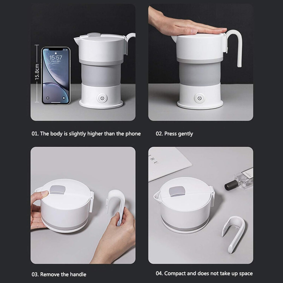 Foldable Electric Travel Kettle