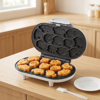 Animal-Shaped Mini Waffle Maker