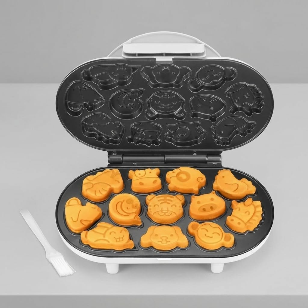 Animal-Shaped Mini Waffle Maker