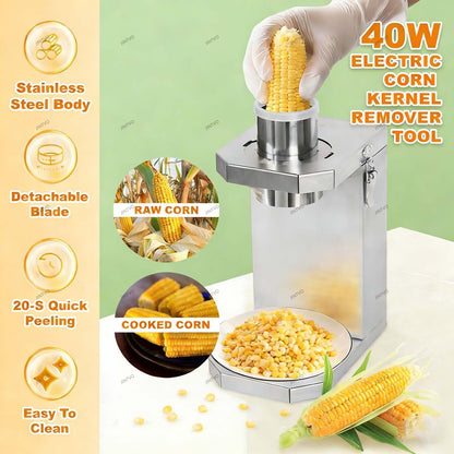 Compact Electric Grain Thresher