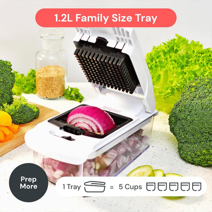 4-in-1 Vegetable Chopper and Spiralizer