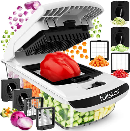 4-in-1 Vegetable Chopper and Spiralizer