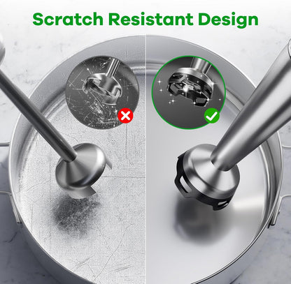 5-in-1 Immersion Hand Blender Set with Variable Speed