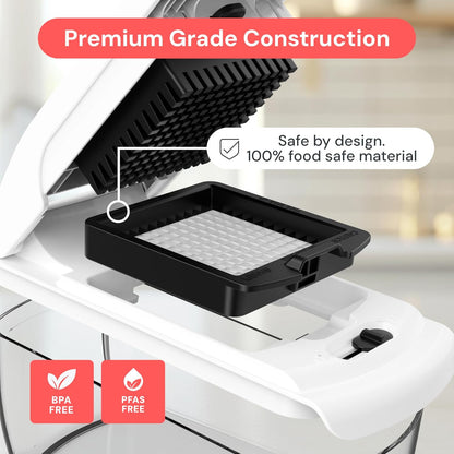 4-in-1 Vegetable Chopper and Spiralizer